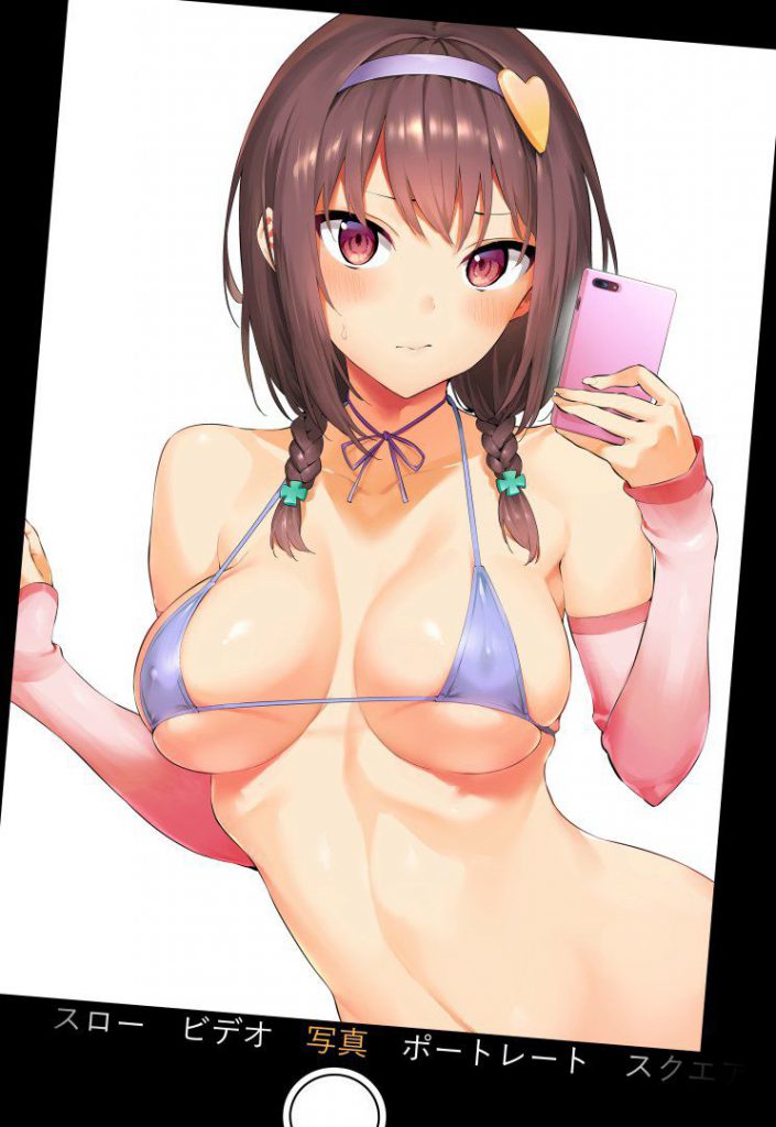 ビキニの二次フェチ画像。