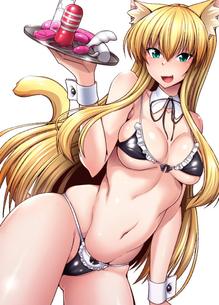 バイブ・ローターの二次元エロ画像。