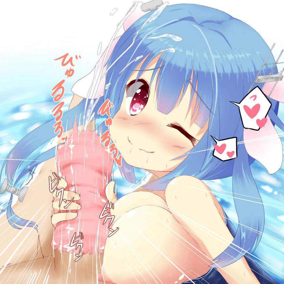 【艦隊これくしょん】「ひあぁあ♡イキましゅ♡イってぇしまいましゅうぅー♡」エッチなご奉仕画像