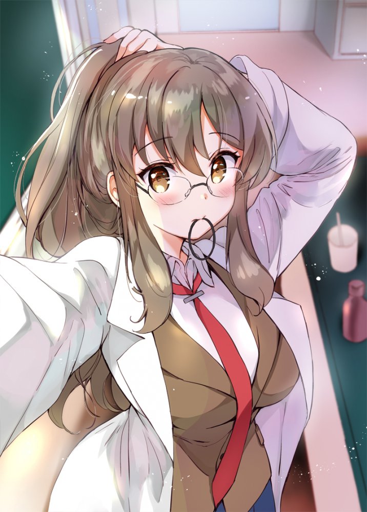 眼鏡のエッチな魅力が分かるエロ画像