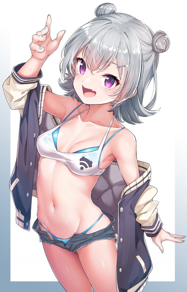 今夜のオナネタ画像は銀髪でございます。
