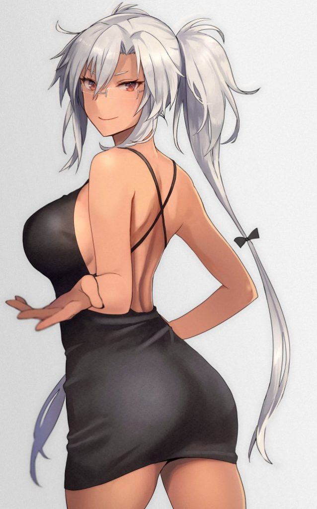 今夜のオナネタ画像は銀髪でございます。