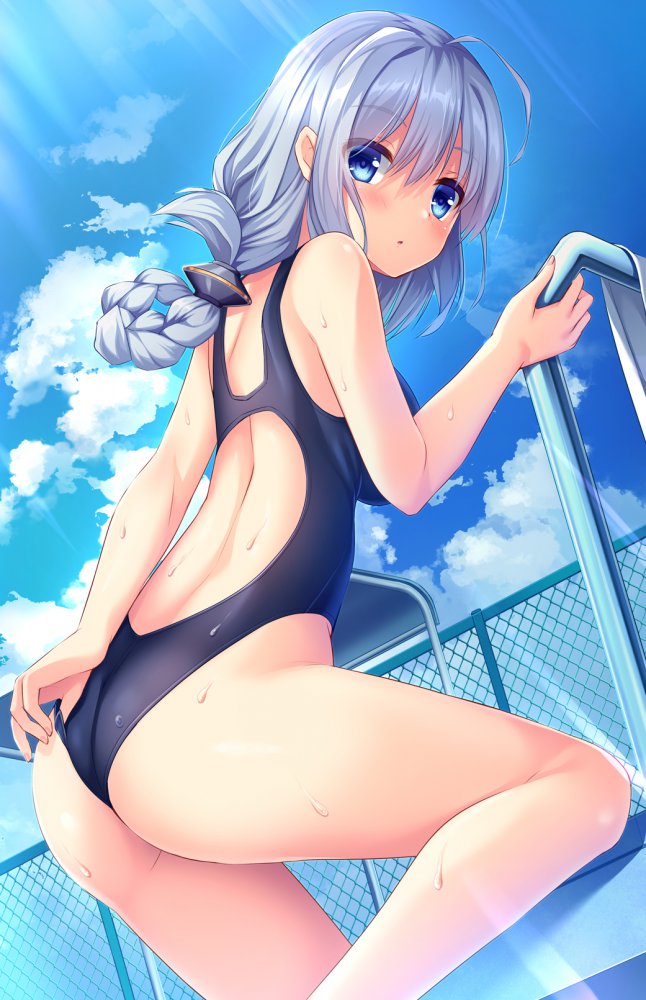 銀髪のエロ画像なんです!