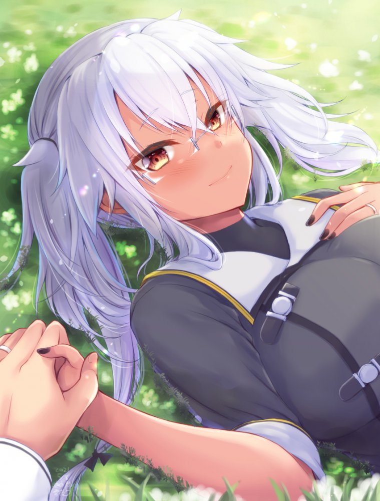 銀髪のエロ画像なんです!