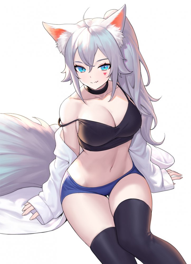 銀髪のエロ画像なんです!