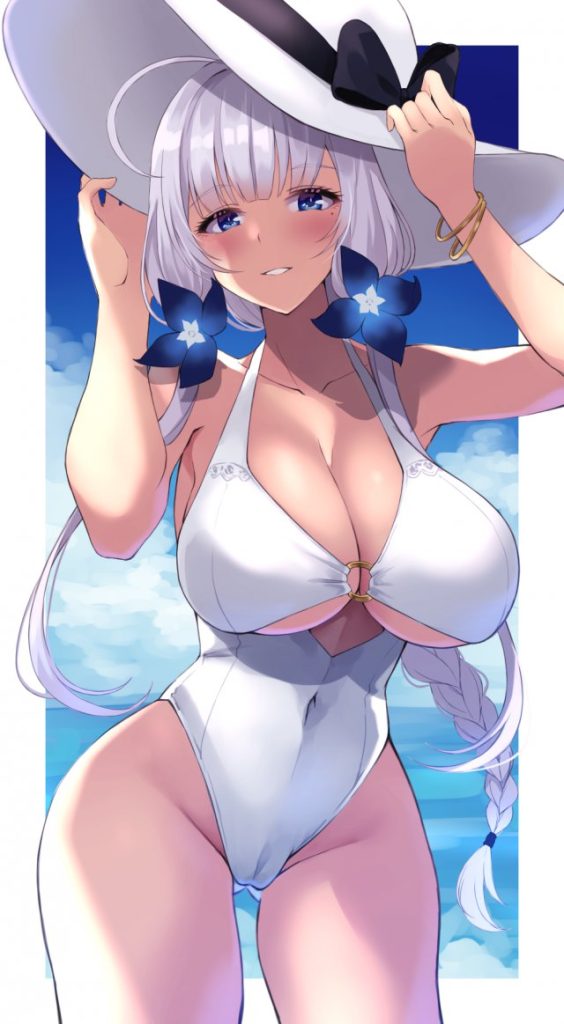 銀髪のエロ画像なんです!