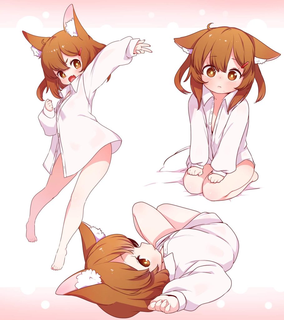 パンツ・下着の二次フェチ画像。