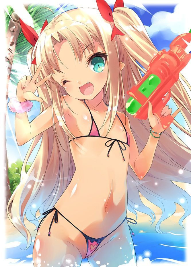ビキニ画像で今夜もイチャラブ妄想!「やっ♥ダメェ♥そこぉ♥そこいじめないでぇ♥」