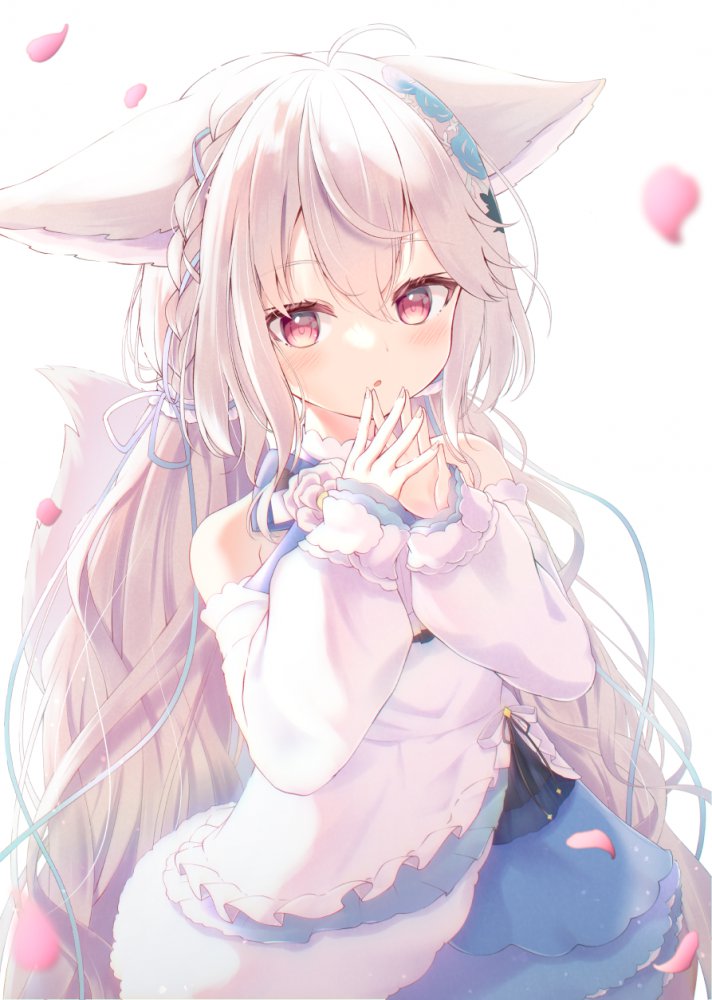 銀髪のエロ画像なんです!