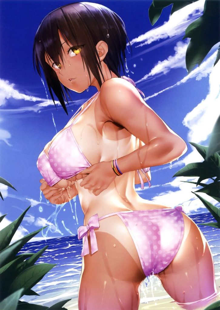 水着のエロ画像を見て幸せになろう！