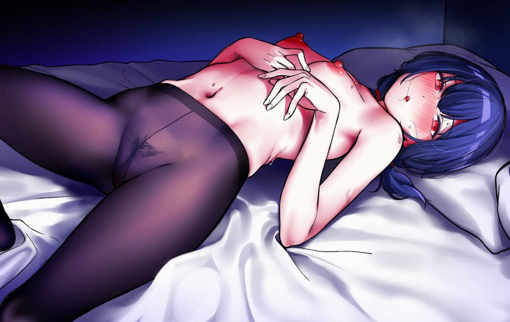 陰毛の二次元エロ画像。