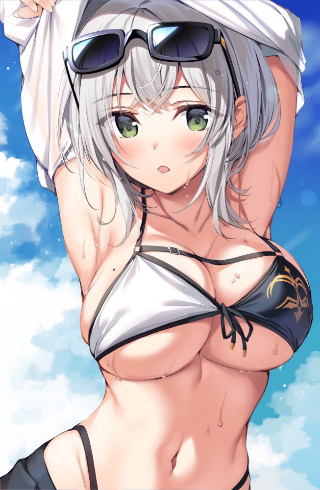 水着のエロ画像みて幸せになろう!