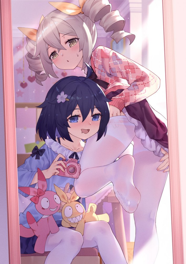 百合・レズの可愛い二次元画像。