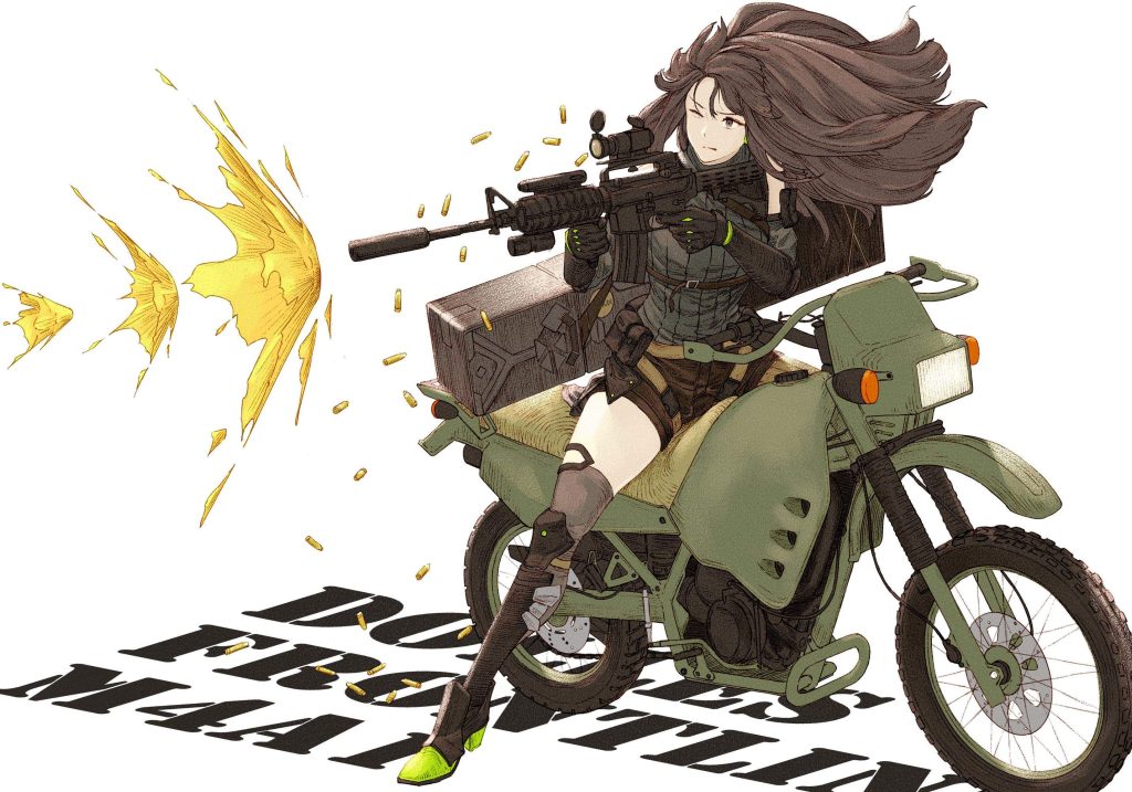 ドールズフロントラインのエロ画像フォルダを解放していく