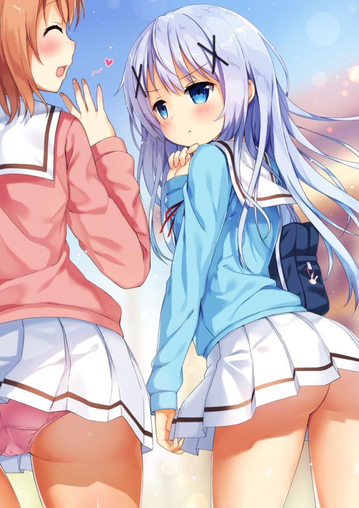 お尻のエロ画像をアップ!