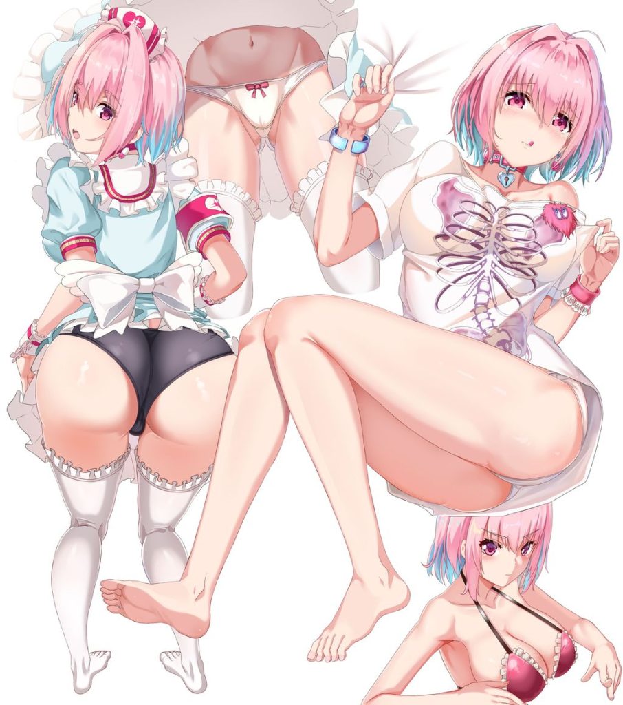 お尻のエロ画像をアップ!