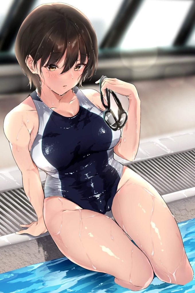 競泳水着のエッロエロな画像を見たくはないかい?
