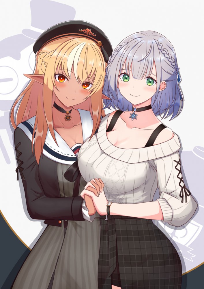 エルフ耳の二次フェチ画像。