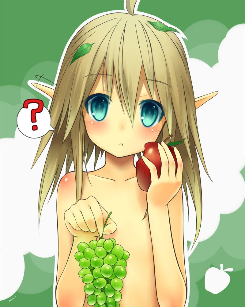 エルフ耳の二次フェチ画像。