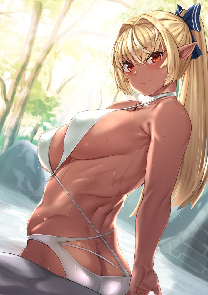 俺のとっておきのエルフ耳の画像フォルダを見せる