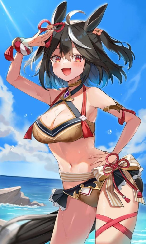 威力バツグンな水着の二次エロ画像詰め合わせ