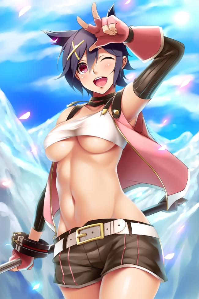 クッソ可愛いゴッドイーター系美少女で妄想！ハメ撮り中出し！