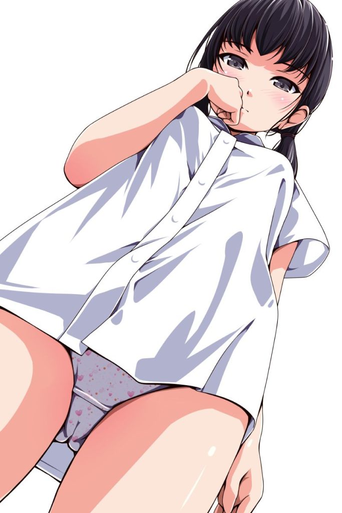 黒髪の二次フェチ画像。