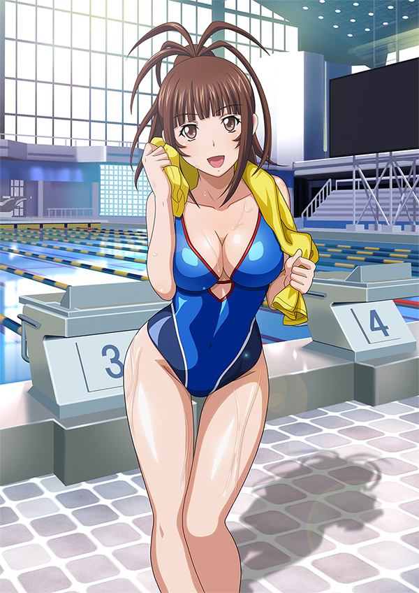 競泳水着のエロ画像を集めてみた