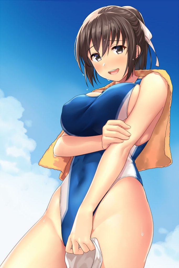 競泳水着のエロ画像を集めてみた