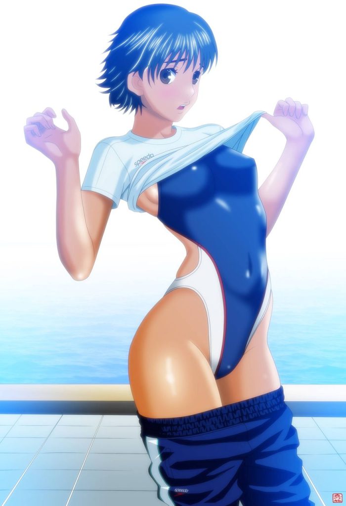 競泳水着のエロ画像を集めてみた