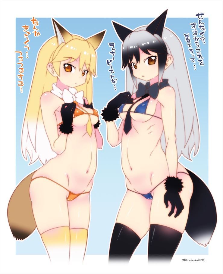 けものフレンズの二次フェチ画像。