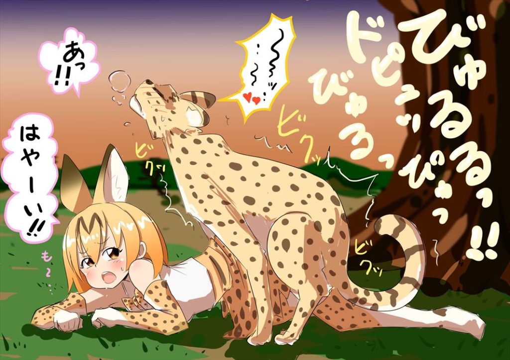 けものフレンズの二次フェチ画像。