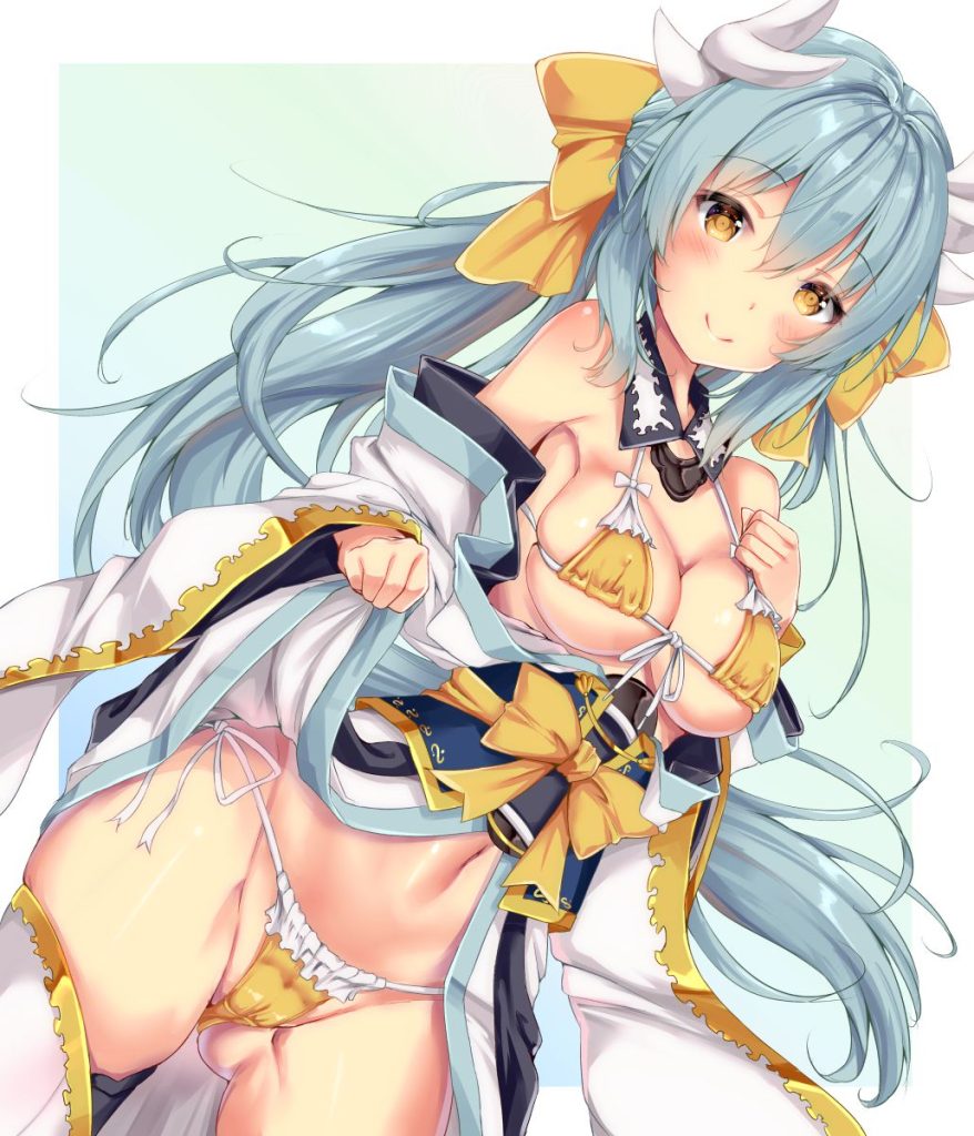 ビキニ画像で今夜もイチャラブ妄想!「やっ♥ダメェ♥そこぉ♥そこいじめないでぇ♥」