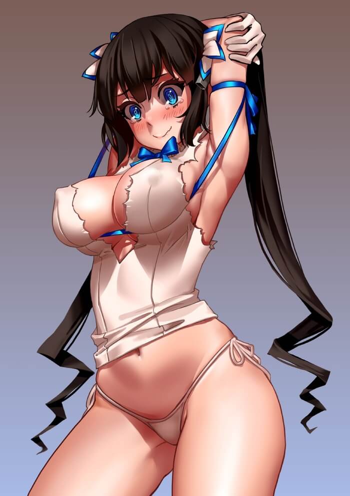 ダンジョンに出会いを求めるのは間違っているだろうかの二次エロ画像で！