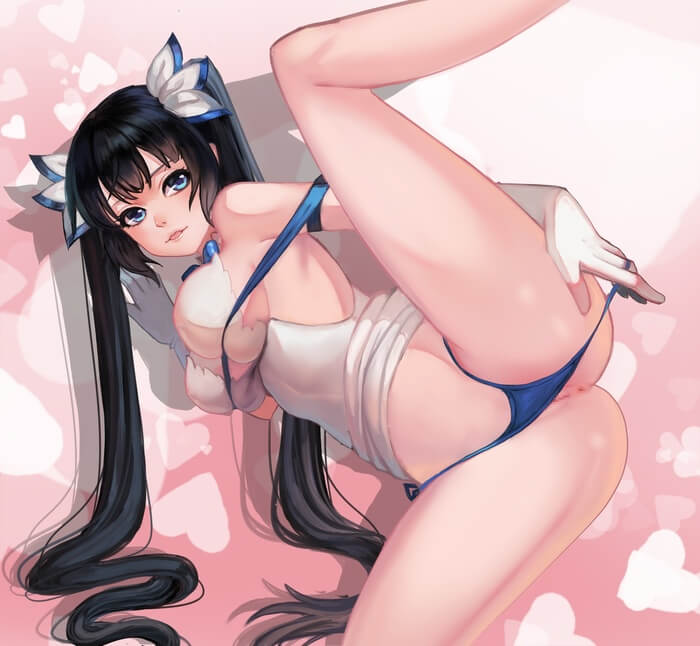 ダンジョンに出会いを求めるのは間違っているだろうかの二次エロ画像で！