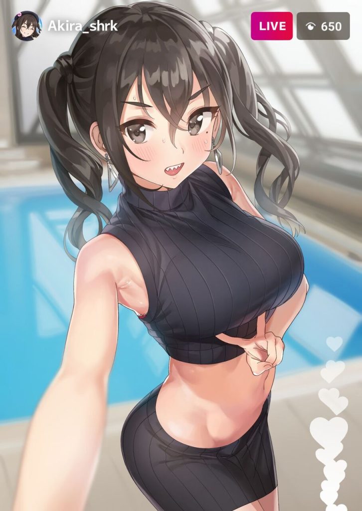 巨乳の二次エロ画像で！