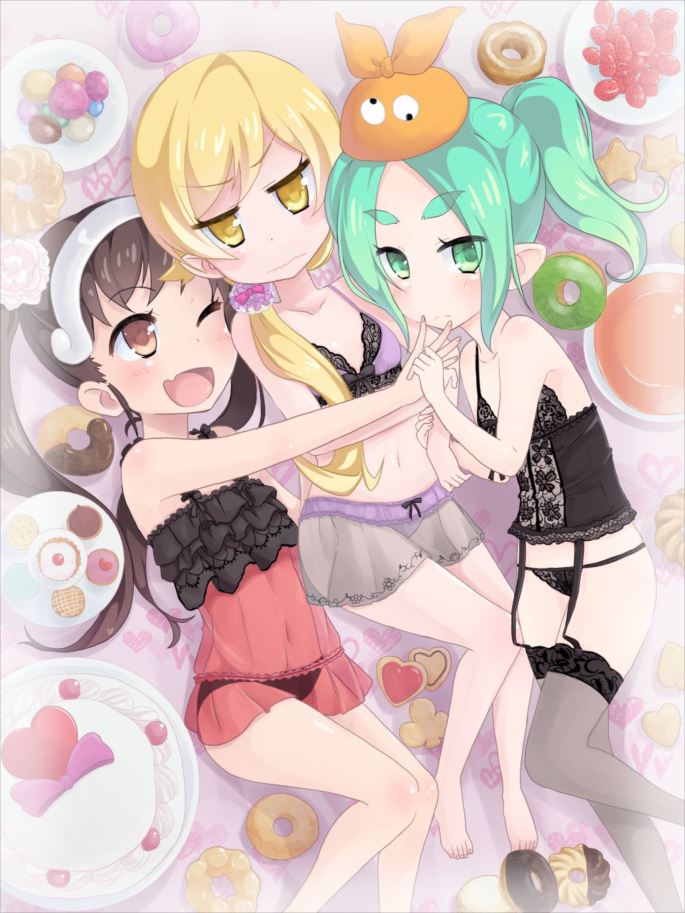 物語シリーズの至高vs究極のエロ画像