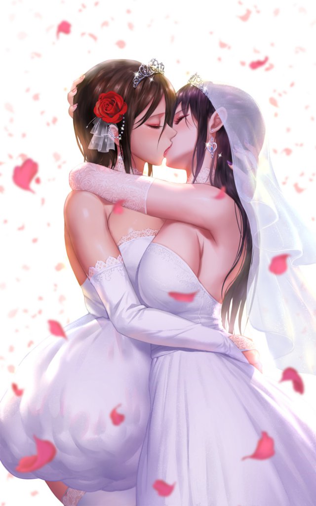 百合・レズでしこれる二次画像ください！