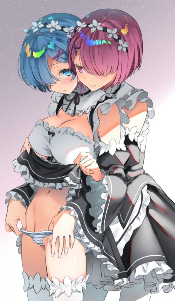 威力バツグンな百合・レズの二次エロ画像詰め合わせ