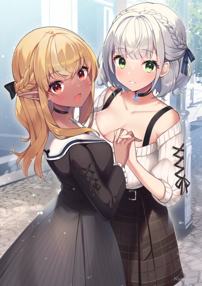 威力バツグンな百合・レズの二次エロ画像詰め合わせ