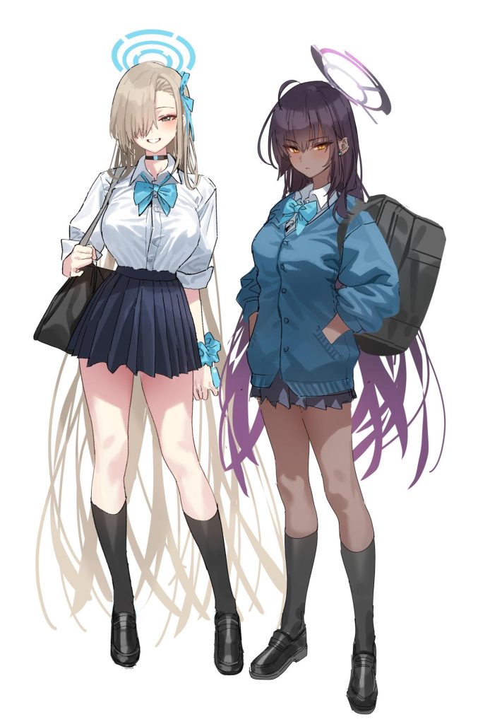 ブルーアーカイブが好きすぎて画像がいくらあっても足りない
