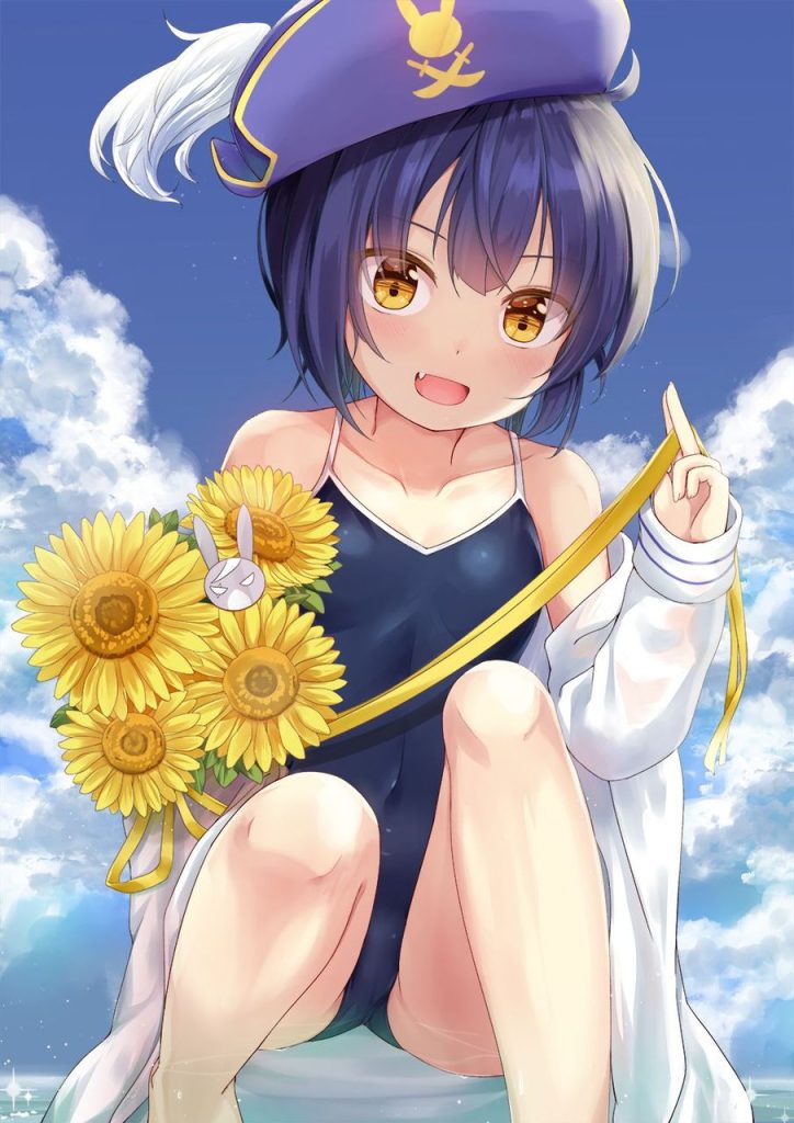 スク水のエロ画像フォルダを解放していく