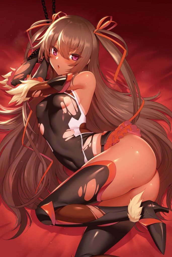 服破れの二次エロ画像