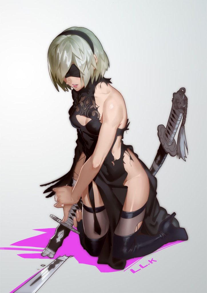 服破れの二次エロ画像