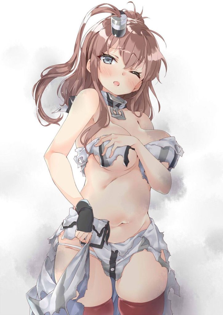 服破れの二次エロ画像