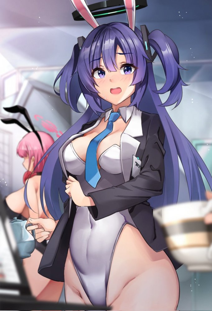 【バニーガール】「ひあぁあ♡イキましゅ♡イってぇしまいましゅうぅー♡」エッチなご奉仕画像