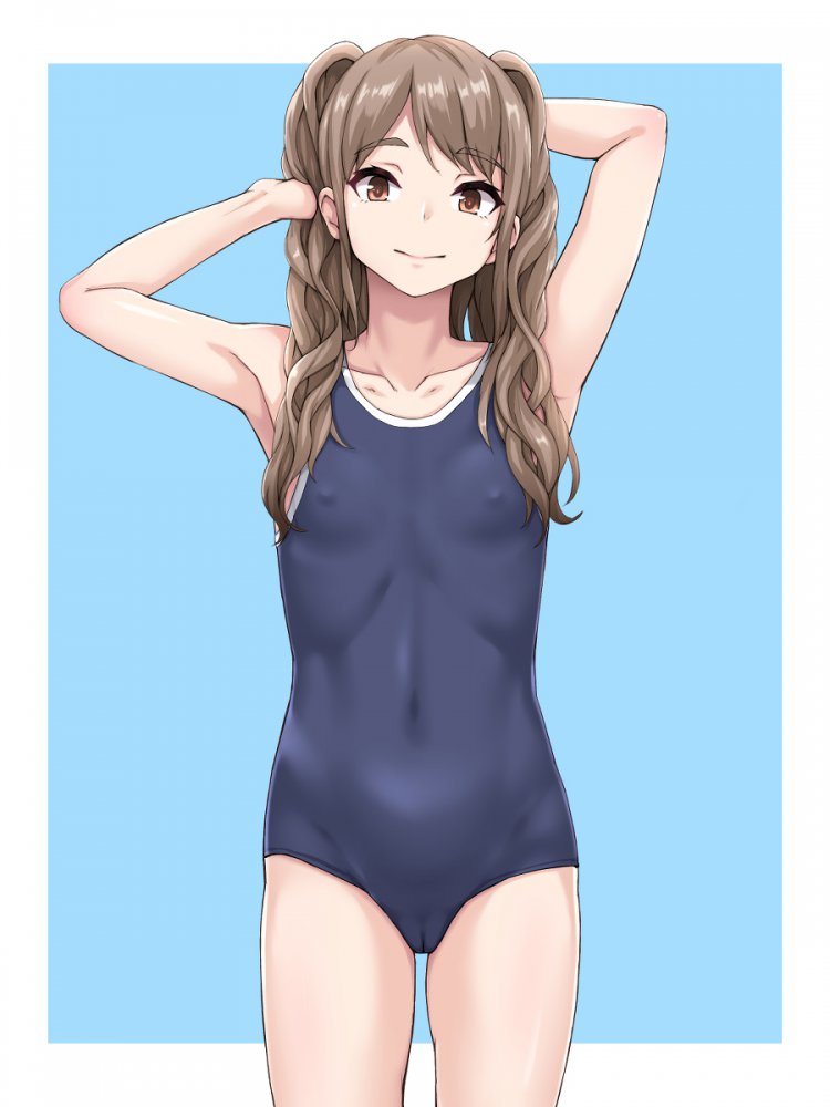 【二次】水着のメチャシコで可愛い女の子のエッチな画像