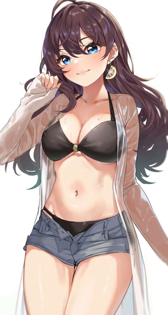 貧乳の二次フェチ画像。