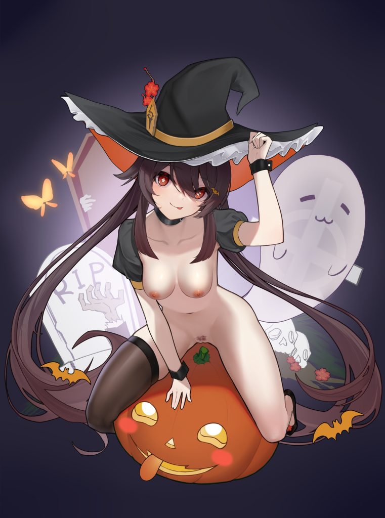 【ハロウィン】「ひあぁあ♡イキましゅ♡イってぇしまいましゅうぅー♡」エッチなご奉仕画像