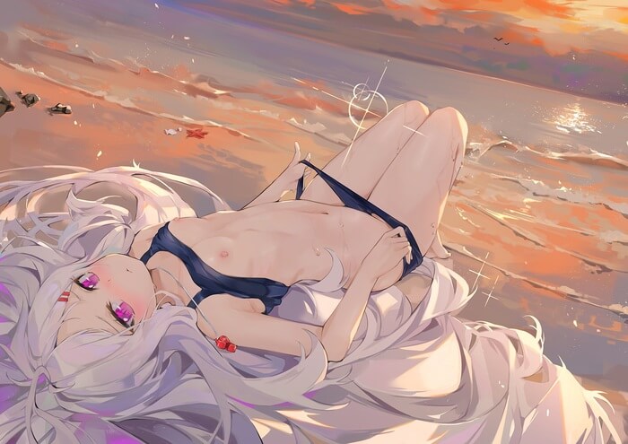 ブルーアーカイブのエロ画像フォルダを解放していく